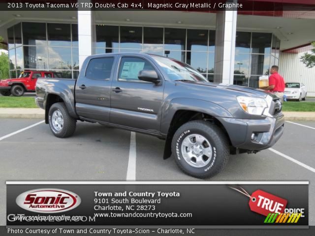 2013 Toyota Tacoma V6 TRD Double Cab 4x4 in Magnetic Gray Metallic