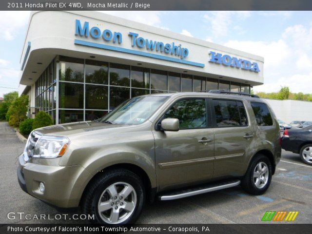 2011 Honda Pilot EX 4WD in Mocha Metallic