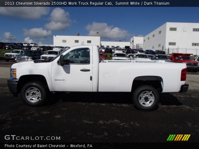 2013 Chevrolet Silverado 2500HD Work Truck Regular Cab in Summit White
