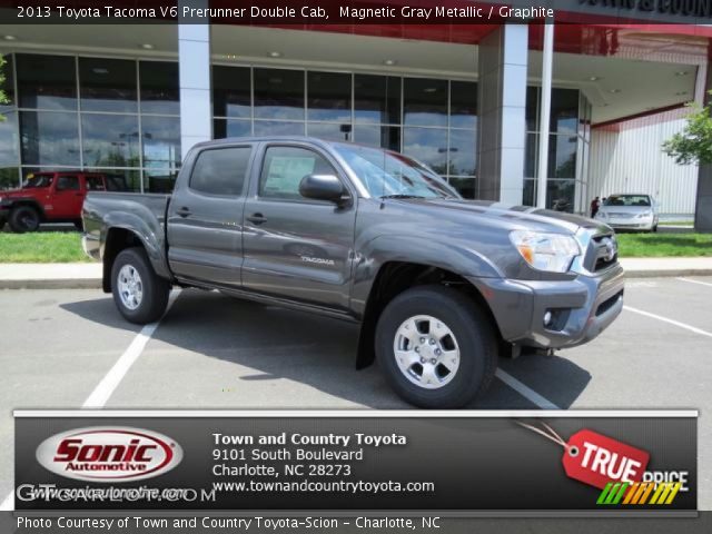 2013 Toyota Tacoma V6 Prerunner Double Cab in Magnetic Gray Metallic