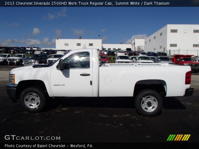 2013 Chevrolet Silverado 2500HD Work Truck Regular Cab in Summit White