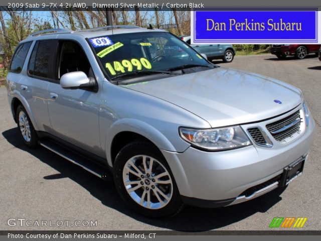 2009 Saab 9-7X 4.2i AWD in Diamond Silver Metallic