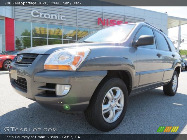 2006 Kia Sportage LX V6 in Steel Silver