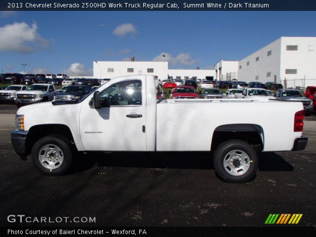 2013 Chevrolet Silverado 2500HD Work Truck Regular Cab in Summit White