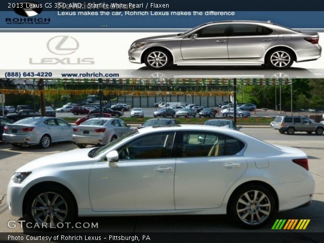 2013 Lexus GS 350 AWD in Starfire White Pearl