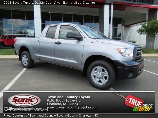 2013 Toyota Tundra Double Cab in Silver Sky Metallic