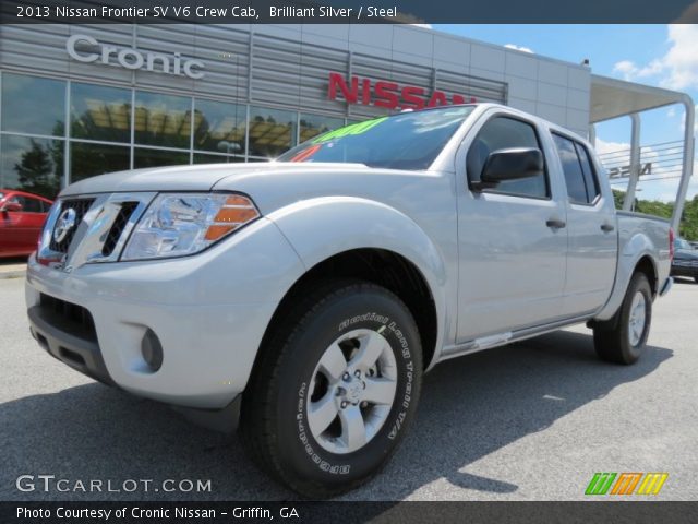 2013 Nissan Frontier SV V6 Crew Cab in Brilliant Silver
