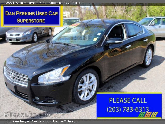 2009 Nissan Maxima 3.5 SV in Super Black