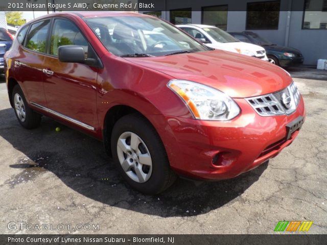 2012 Nissan Rogue S AWD in Cayenne Red