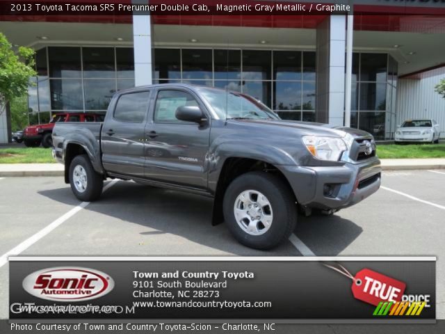 2013 Toyota Tacoma SR5 Prerunner Double Cab in Magnetic Gray Metallic