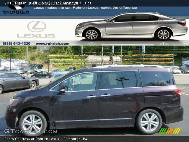 2011 Nissan Quest 3.5 SL in Black Amethyst