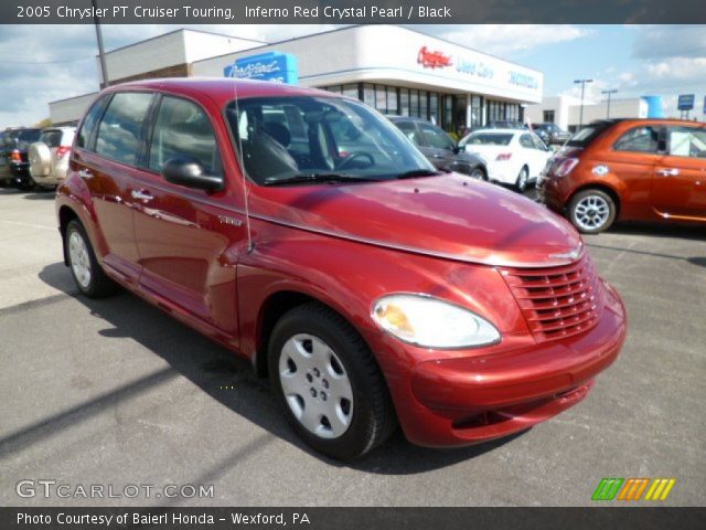 2005 Chrysler PT Cruiser Touring in Inferno Red Crystal Pearl