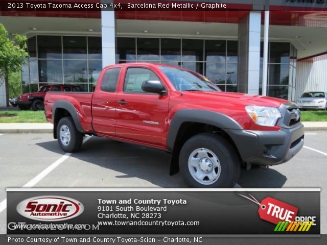2013 Toyota Tacoma Access Cab 4x4 in Barcelona Red Metallic