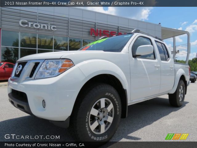 2013 Nissan Frontier Pro-4X Crew Cab 4x4 in Glacier White