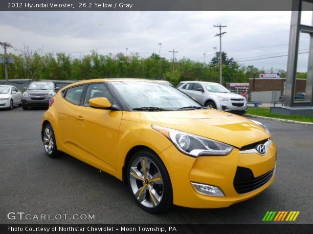 2012 Hyundai Veloster  in 26.2 Yellow