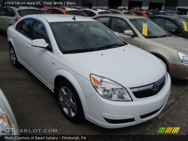 2009 Saturn Aura XE in Polar White