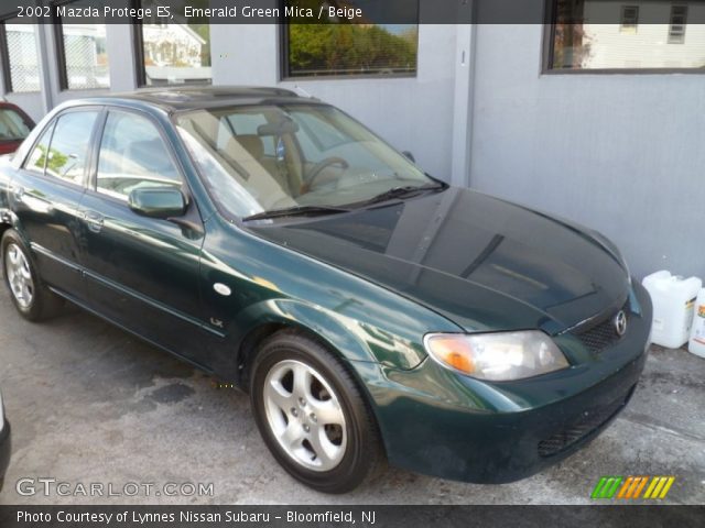 2002 Mazda Protege ES in Emerald Green Mica