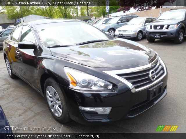 2009 Nissan Maxima 3.5 S in Super Black