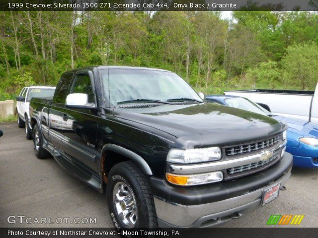 1999 Chevrolet Silverado 1500 Z71 Extended Cab 4x4 in Onyx Black