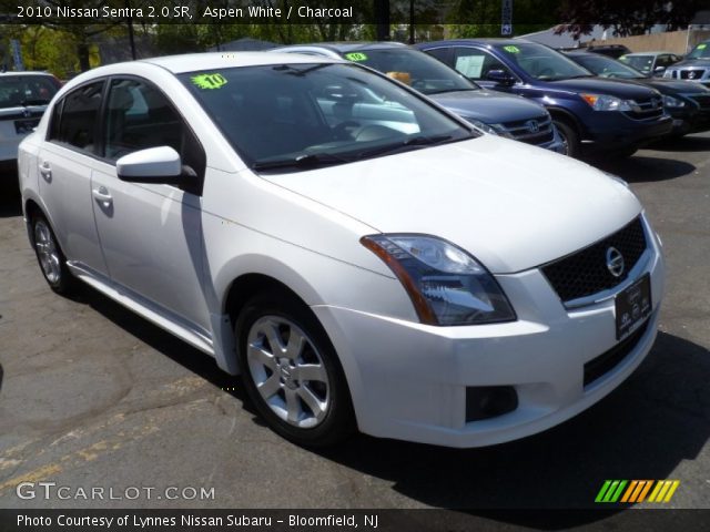 2010 Nissan Sentra 2.0 SR in Aspen White