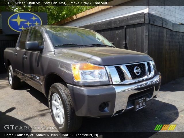 2012 Nissan Titan SV Crew Cab 4x4 in Smoke Gray