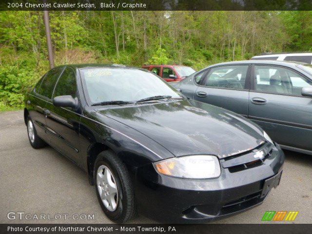 2004 Chevrolet Cavalier Sedan in Black