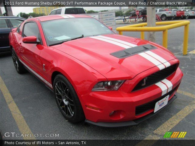 2011 Ford Mustang Shelby GT500 SVT Performance Package Coupe in Race Red