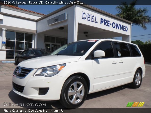 2010 Volkswagen Routan SE in Calla Lilly White