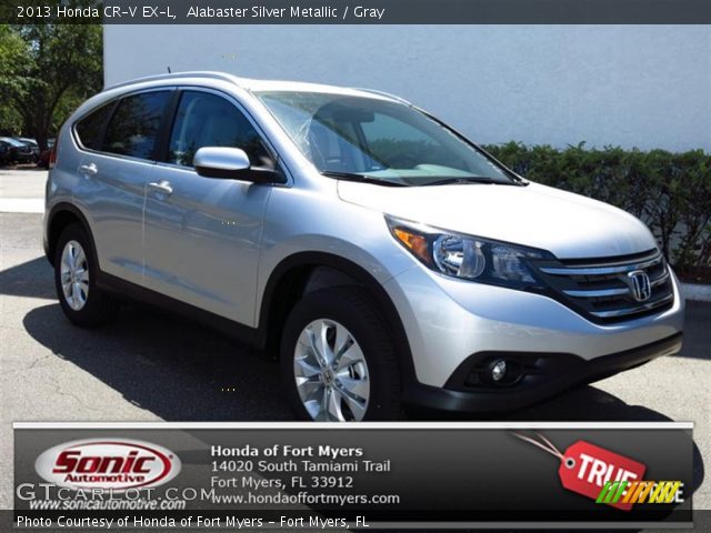 2013 Honda CR-V EX-L in Alabaster Silver Metallic