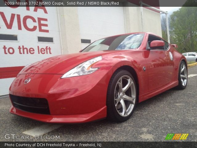 2009 Nissan 370Z NISMO Coupe in Solid Red