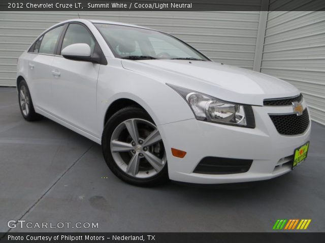 2012 Chevrolet Cruze LT in Summit White