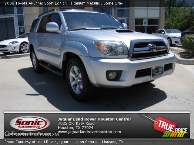 2008 Toyota 4Runner Sport Edition in Titanium Metallic