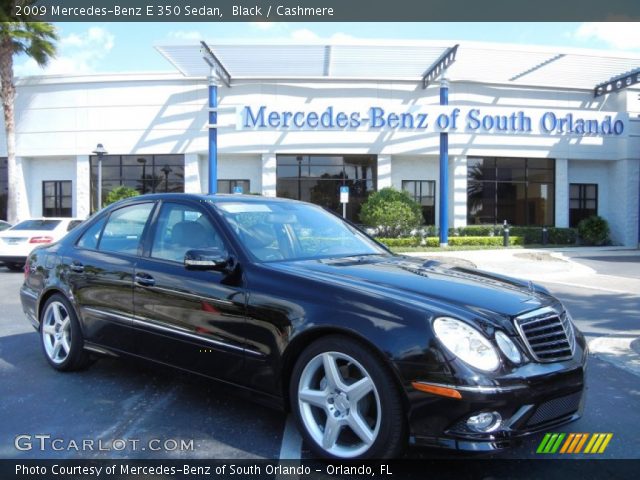 2009 Mercedes-Benz E 350 Sedan in Black