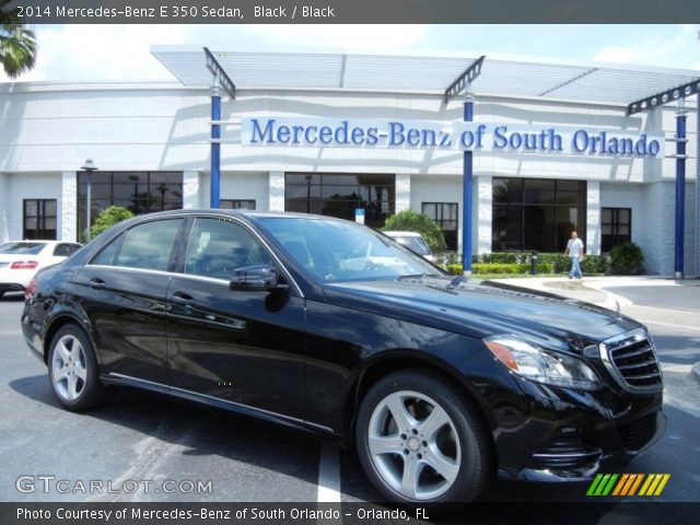 2014 Mercedes-Benz E 350 Sedan in Black