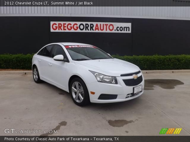 2012 Chevrolet Cruze LT in Summit White