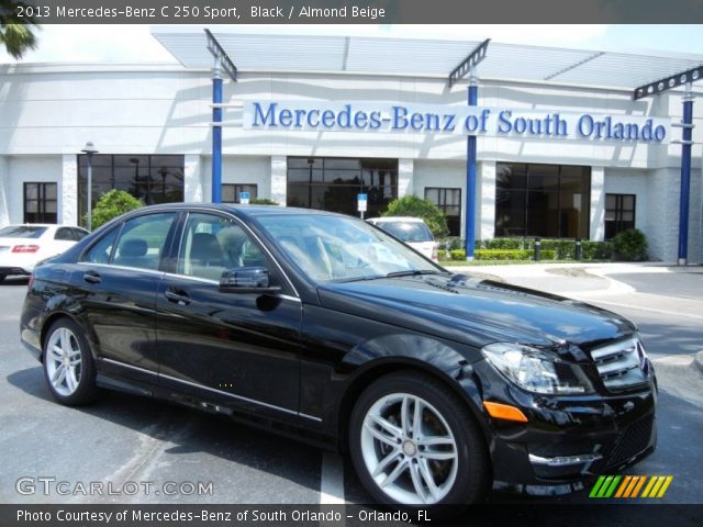 2013 Mercedes-Benz C 250 Sport in Black