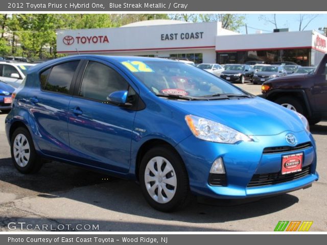 2012 Toyota Prius c Hybrid One in Blue Streak Metallic