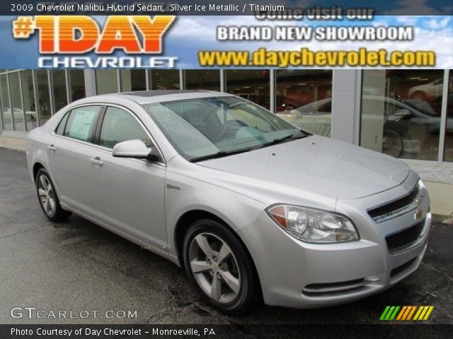 2009 Chevrolet Malibu Hybrid Sedan in Silver Ice Metallic