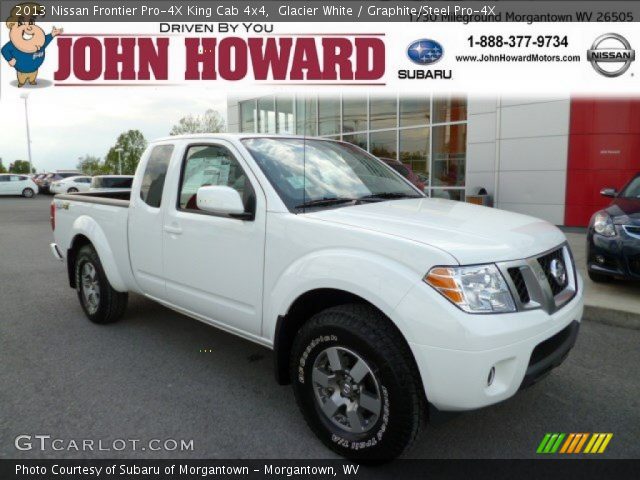 2013 Nissan Frontier Pro-4X King Cab 4x4 in Glacier White