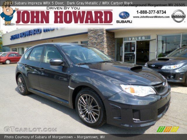 2013 Subaru Impreza WRX 5 Door in Dark Gray Metallic