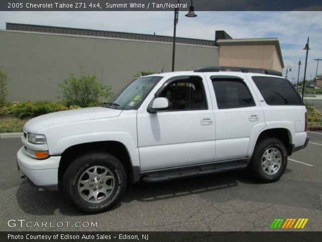 2005 Chevrolet Tahoe Z71 4x4 in Summit White