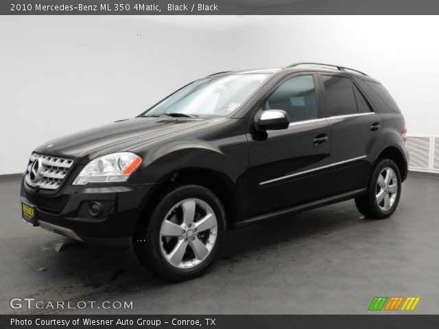 2010 Mercedes-Benz ML 350 4Matic in Black