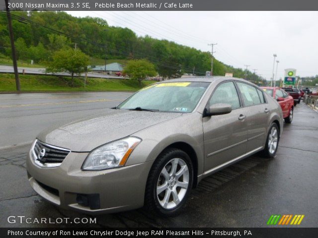 2008 Nissan Maxima 3.5 SE in Pebble Beach Metallic