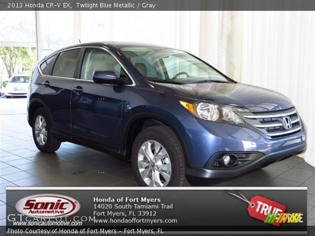2013 Honda CR-V EX in Twilight Blue Metallic