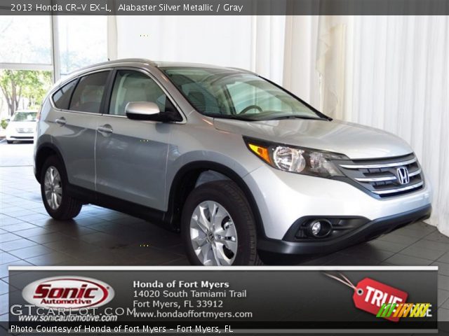 2013 Honda CR-V EX-L in Alabaster Silver Metallic