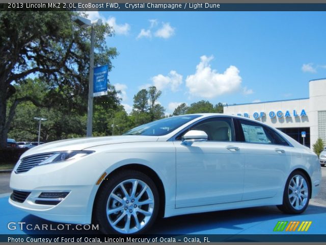 2013 Lincoln MKZ 2.0L EcoBoost FWD in Crystal Champagne