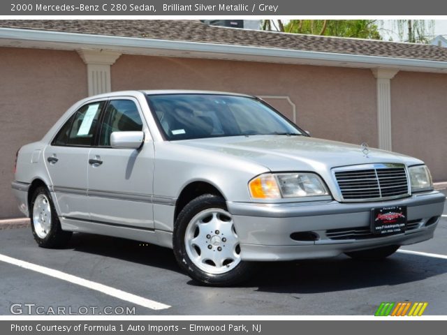 2000 Mercedes-Benz C 280 Sedan in Brilliant Silver Metallic