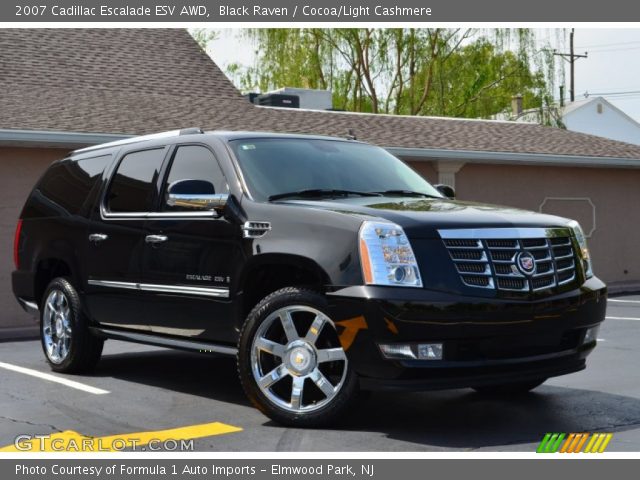 2007 Cadillac Escalade ESV AWD in Black Raven