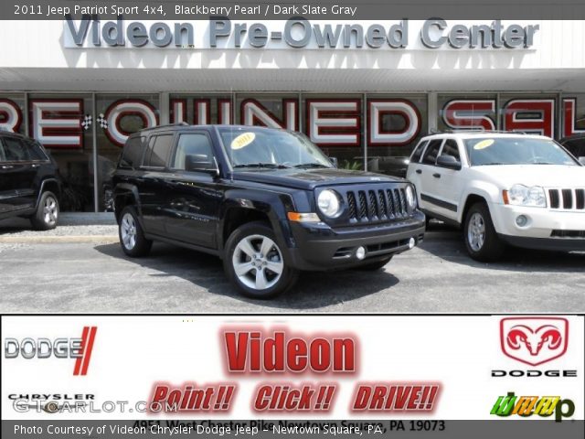 2011 Jeep Patriot Sport 4x4 in Blackberry Pearl