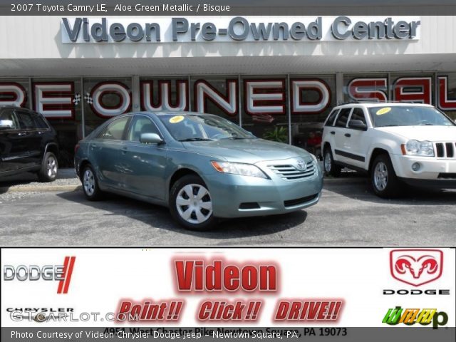2007 Toyota Camry LE in Aloe Green Metallic
